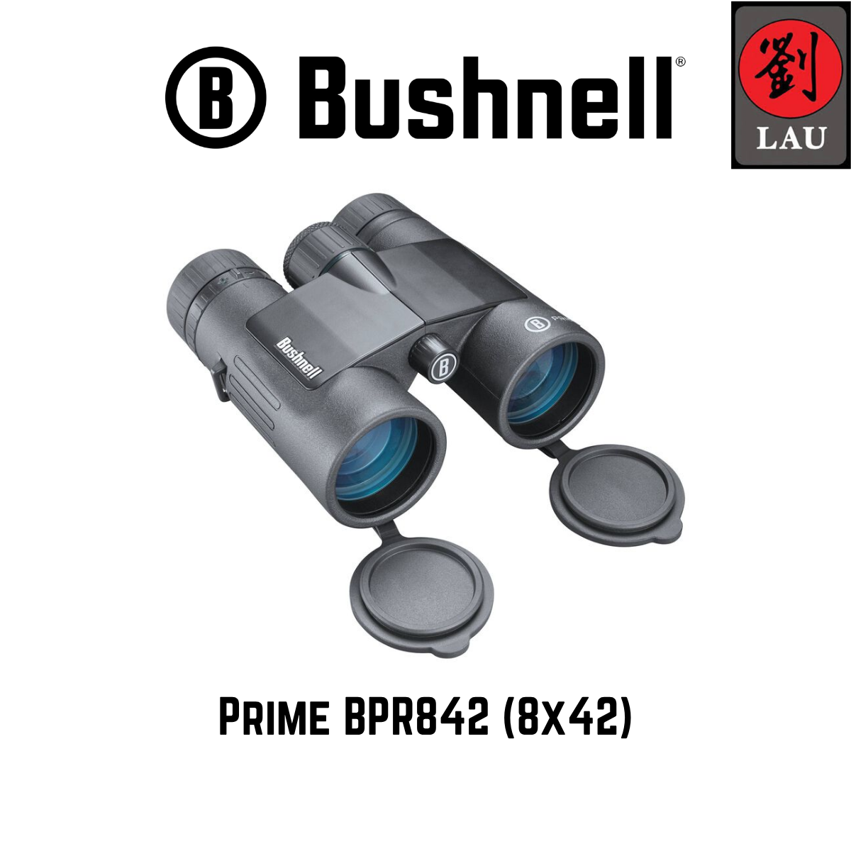 Bushnell PRIME™ 8X42 Binoculars (Black) (Model: BPR842)