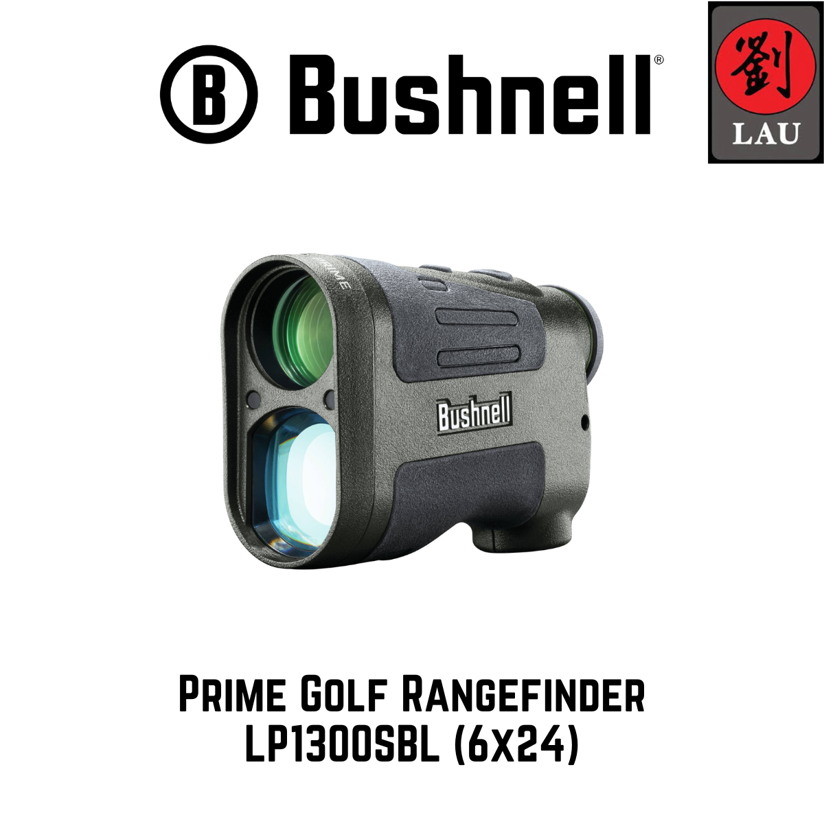 Bushnell Prime Golf Rangefinder 1300 Yard 6x24mm (Model: LP1300SBL)