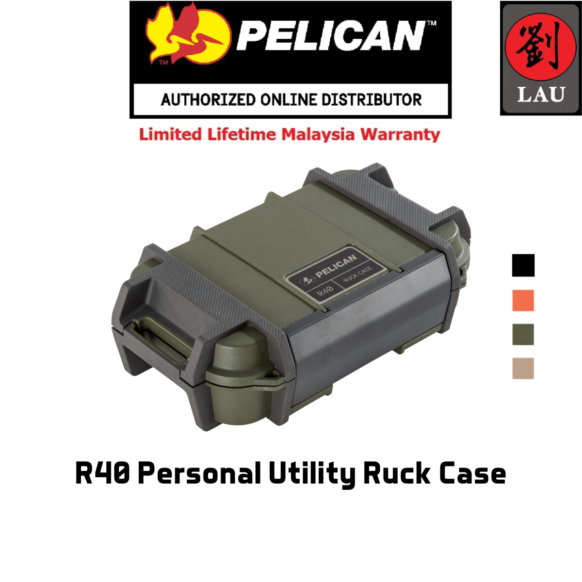Pelican R40 Personal Utility Ruck Case