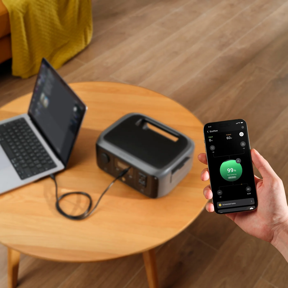 EcoFlow RIVER 3 UPS Portable Power Station Power Generator 19400mAh (245Wh)