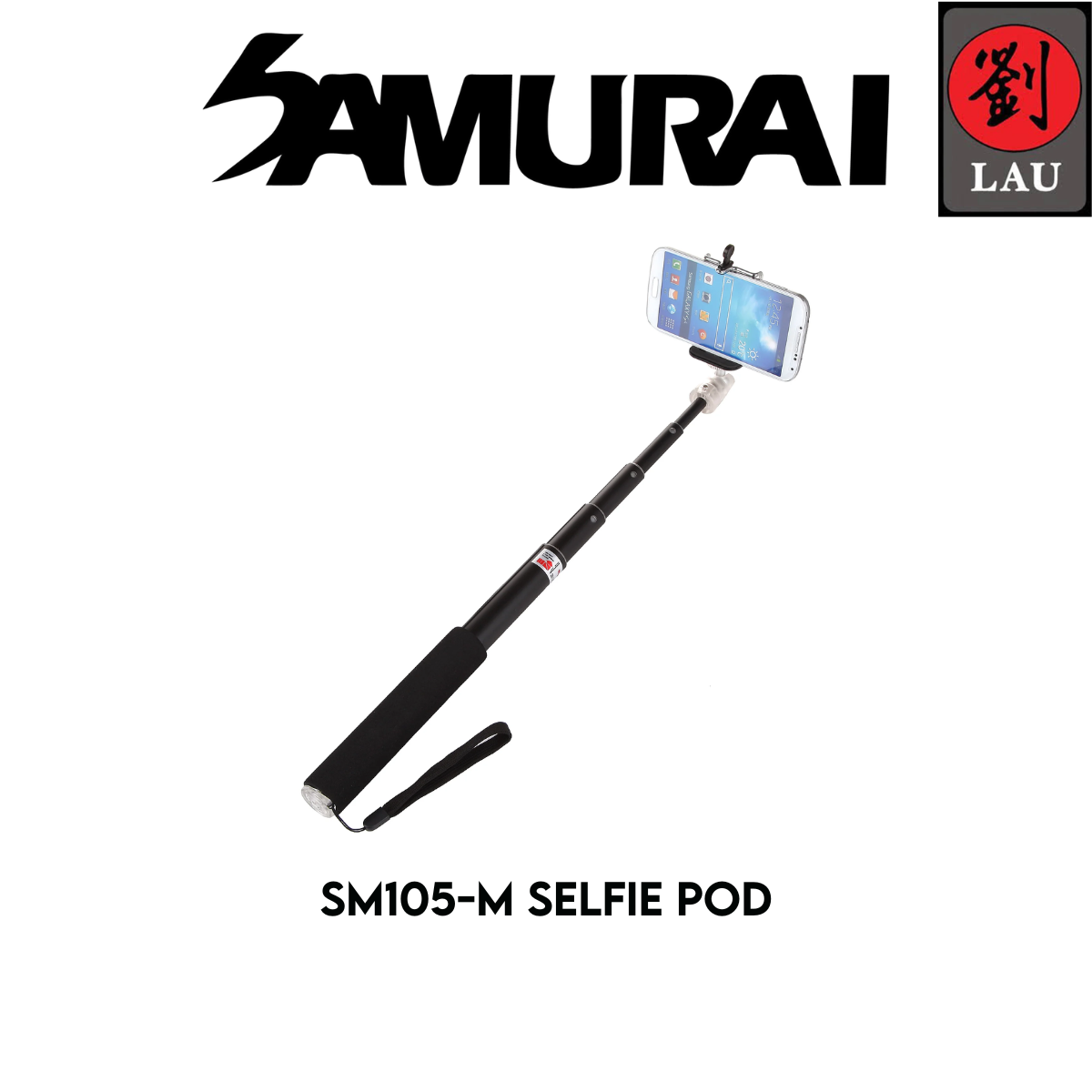 Samurai Selfie Stick with Free Phone Holder