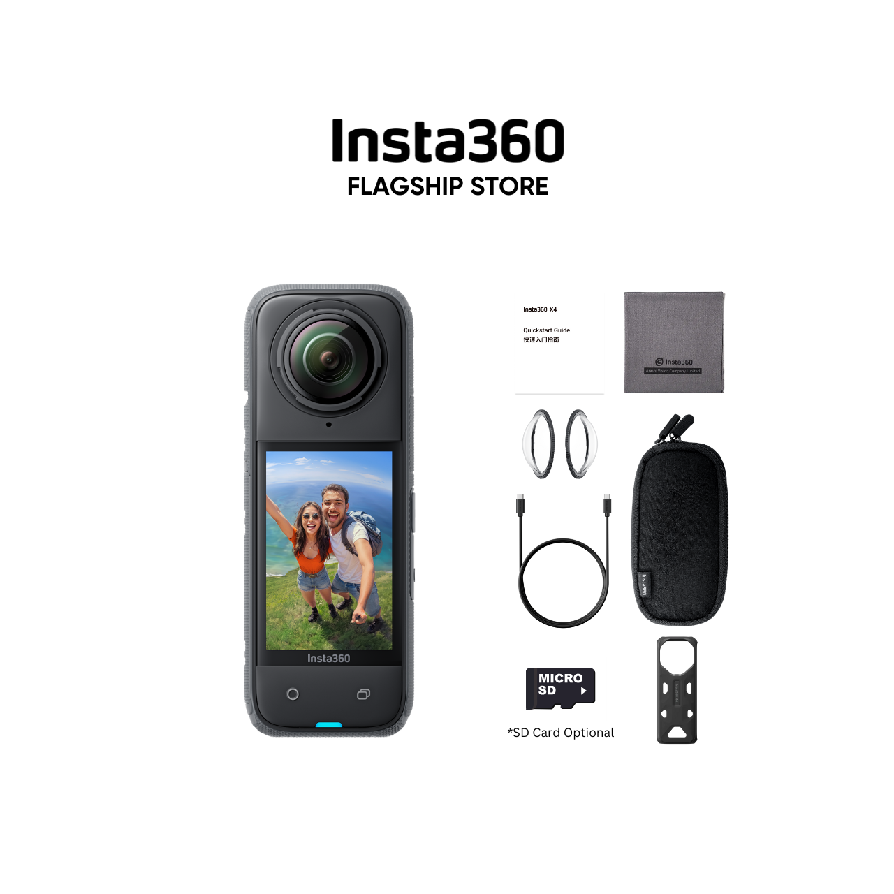 Insta360 X4 8K 360 Video 72MP