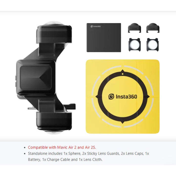Insta360 Sphere - The Invisible Drone 360 Camera