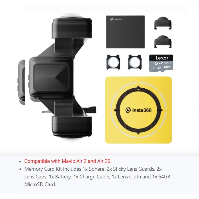 Insta360 Sphere - The Invisible Drone 360 Camera