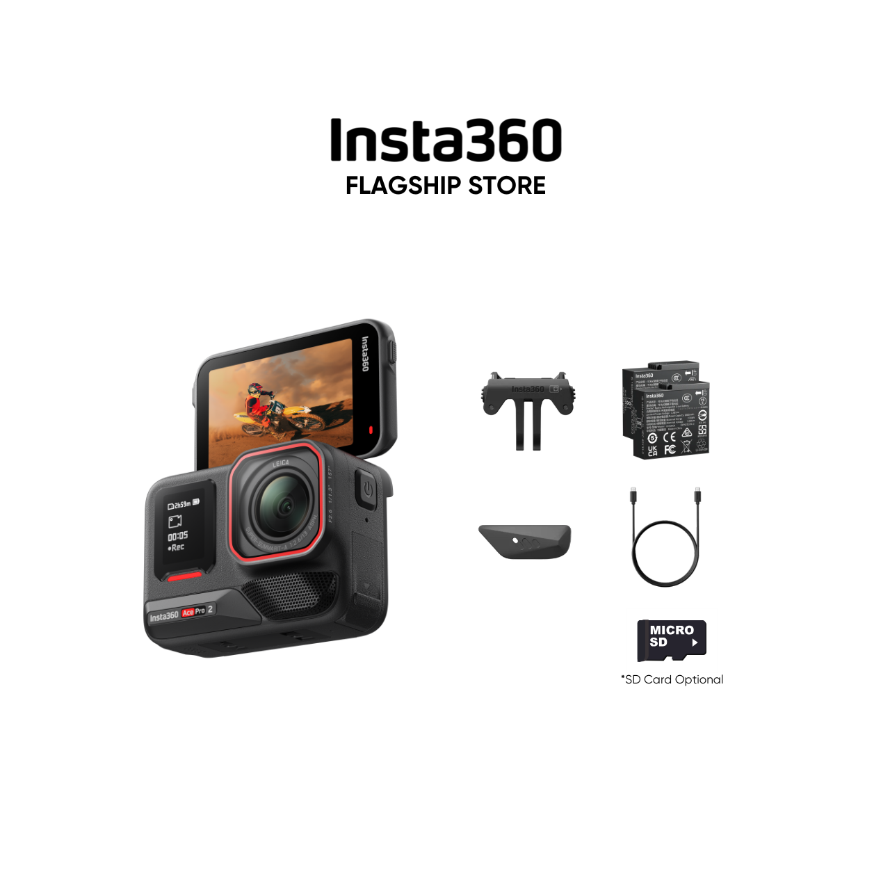 Insta360 New Ace Pro 2 8K AI-Powered Action Camera
