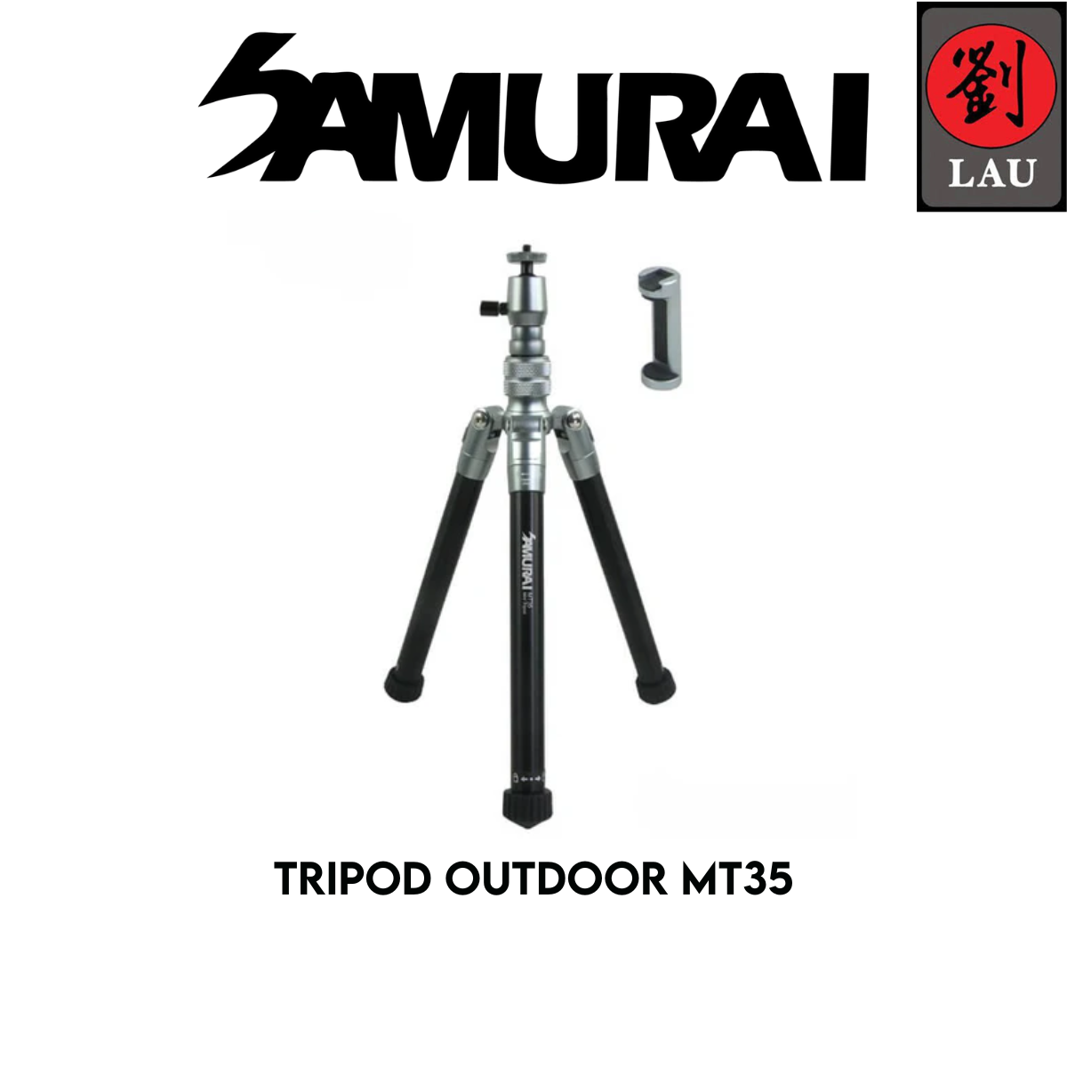 Samurai Tripod Outdoor MT35 (with Handphone Holder)