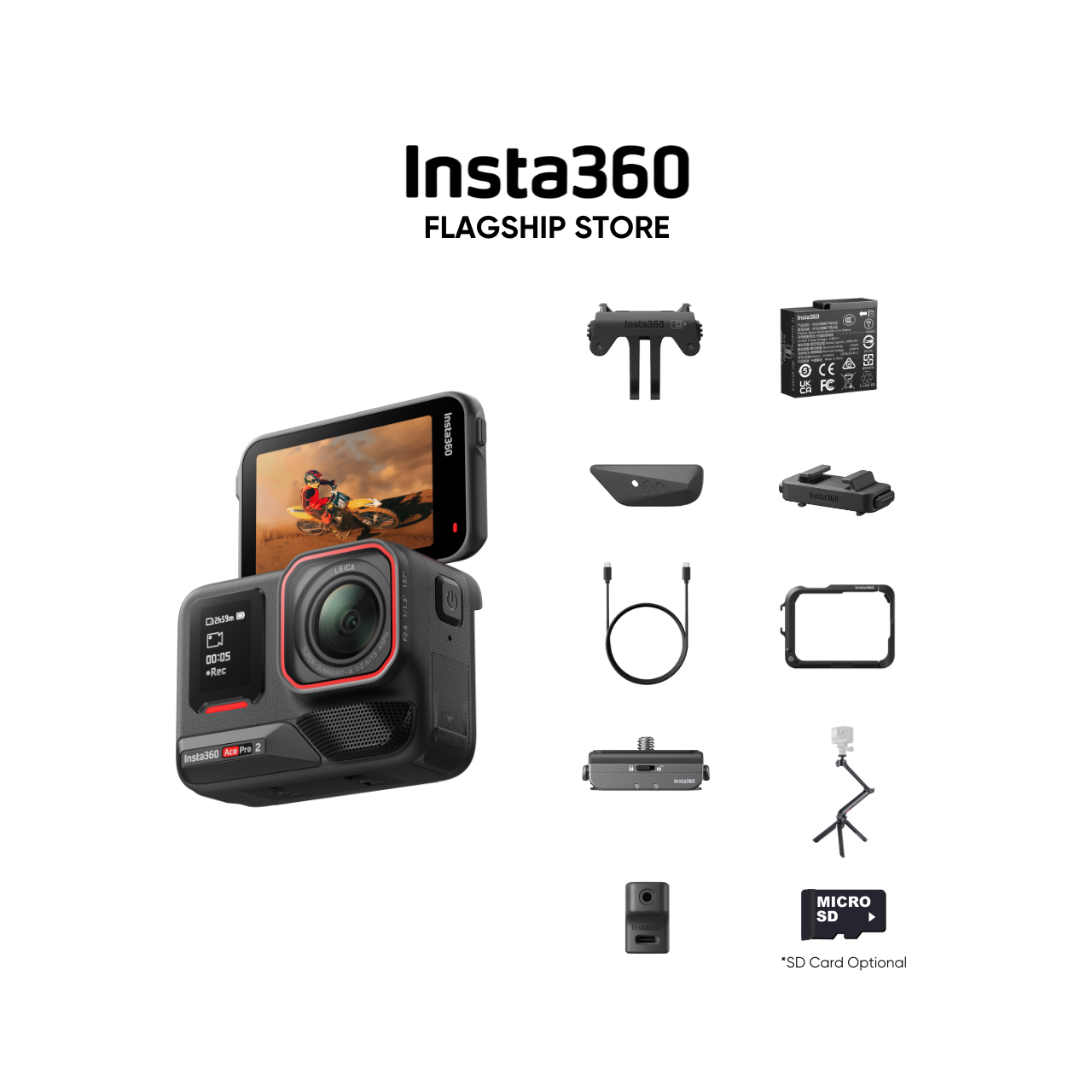 Insta360 New Ace Pro 2 8K AI-Powered Action Camera
