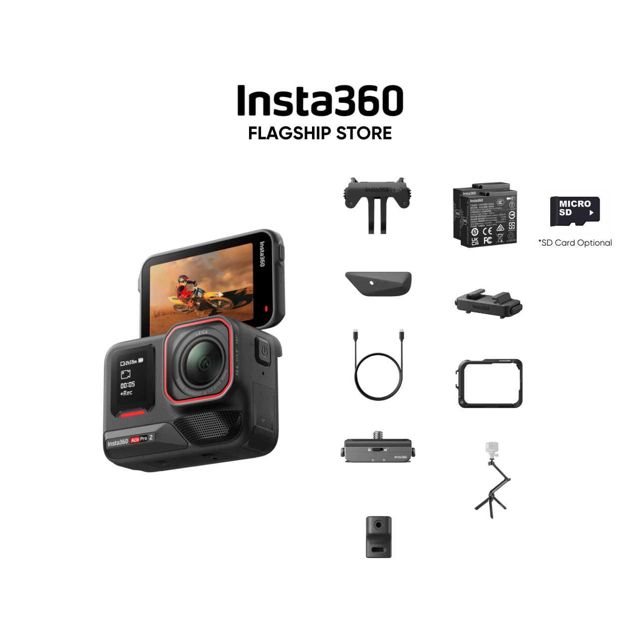 Insta360 New Ace Pro 2 8K AI-Powered Action Camera