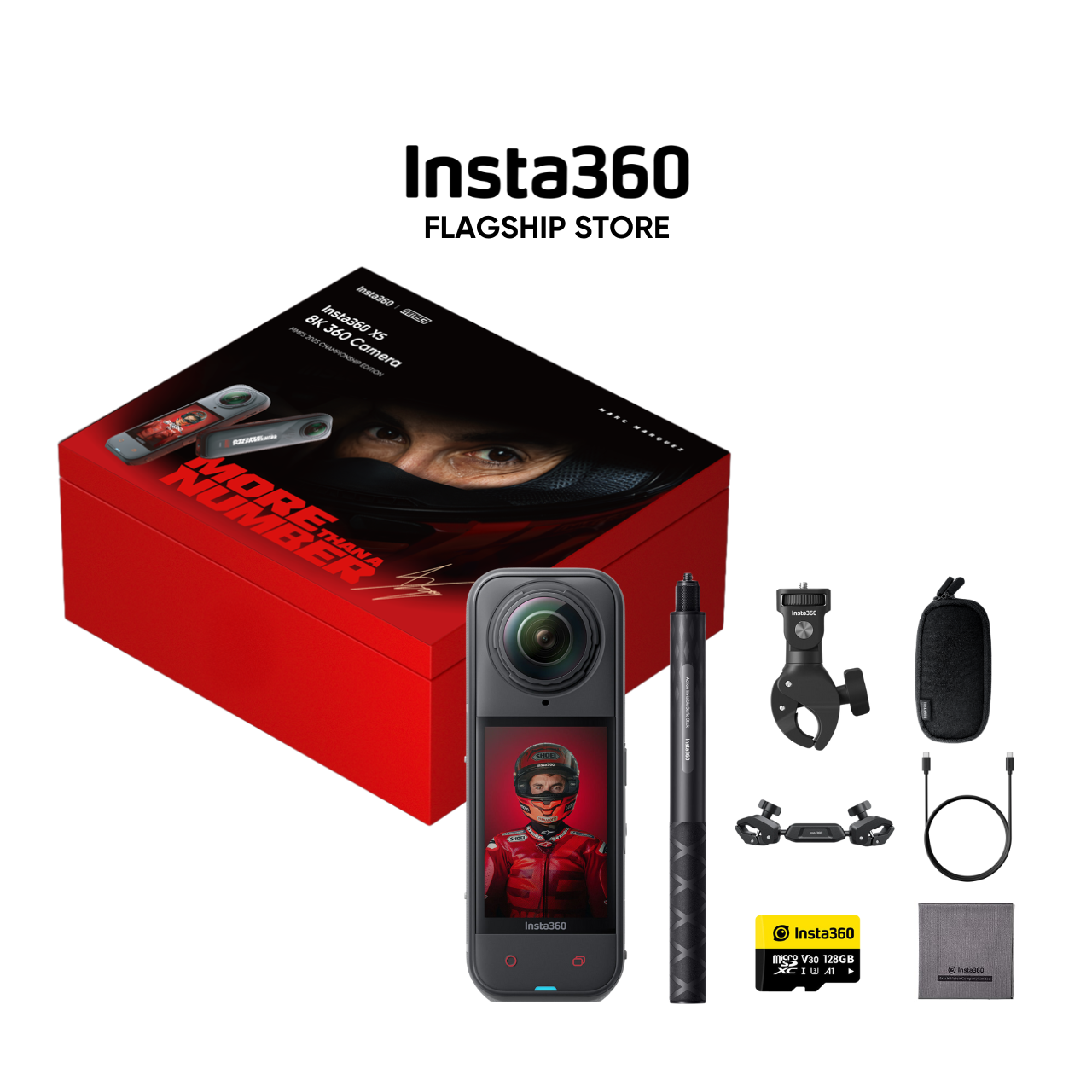 Insta360 New X5 8K 360 Video 72MP