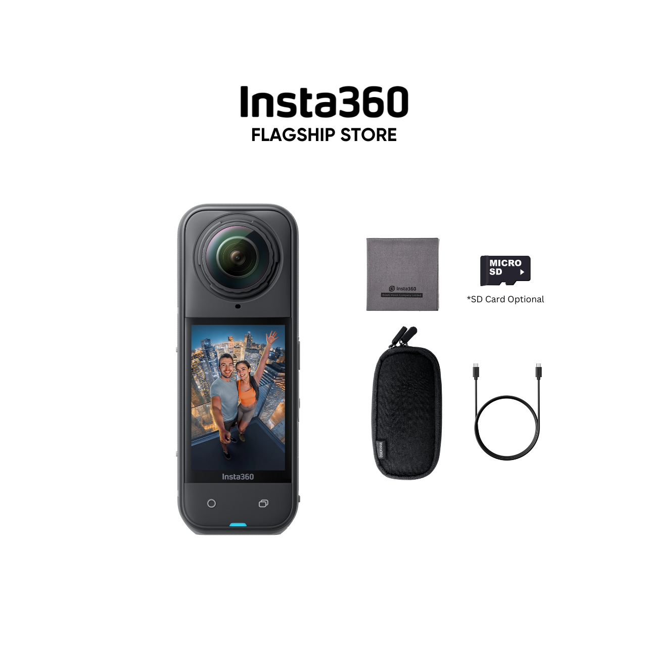 Insta360 New X5 8K 360 Video 72MP