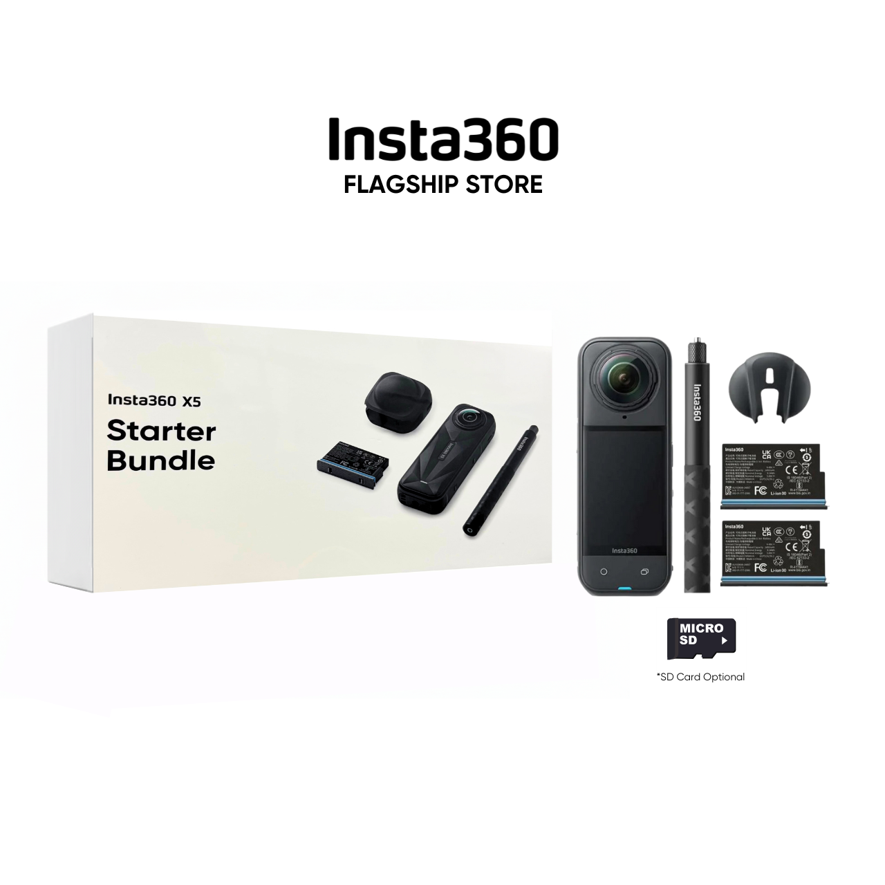 Insta360 New X5 8K 360 Video 72MP
