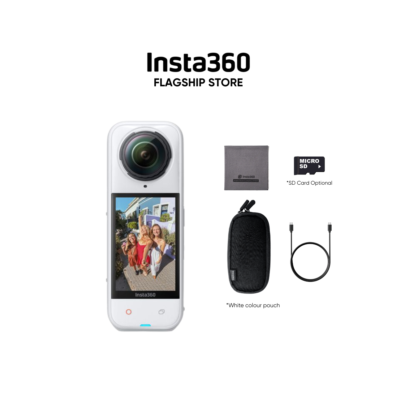 Insta360 New X5 8K 360 Video 72MP
