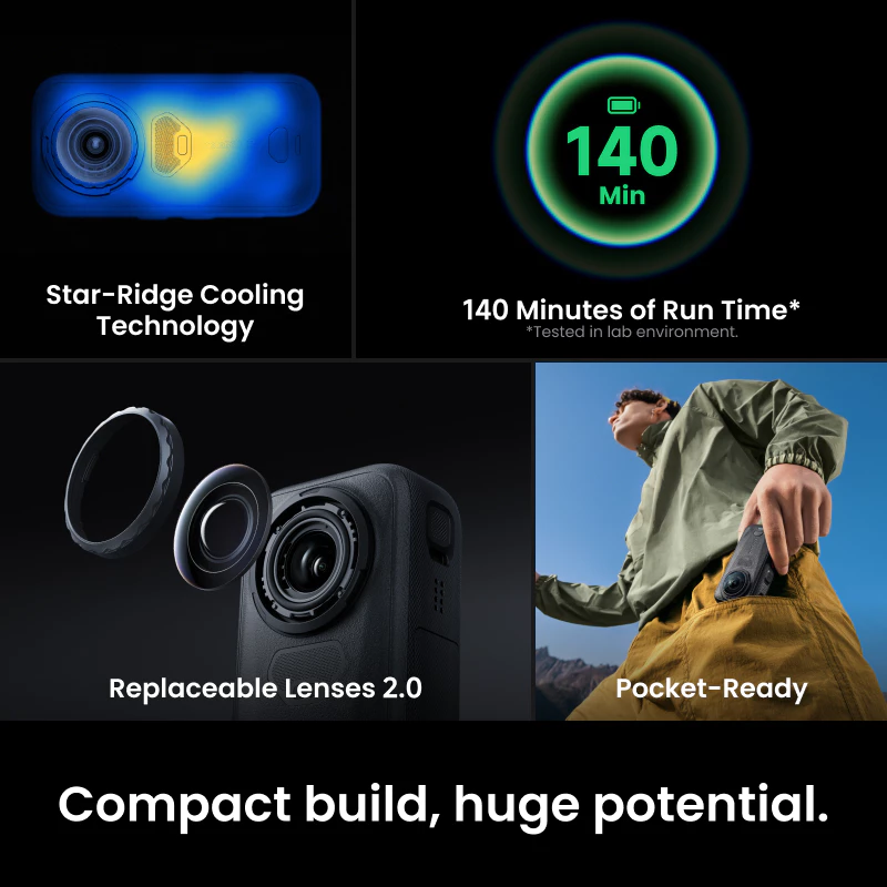 [NEW LAUNCH] Insta360 X6 8K 360 Camera with 1/1.1'' Sensors Action Camera - Inspiration in every direction