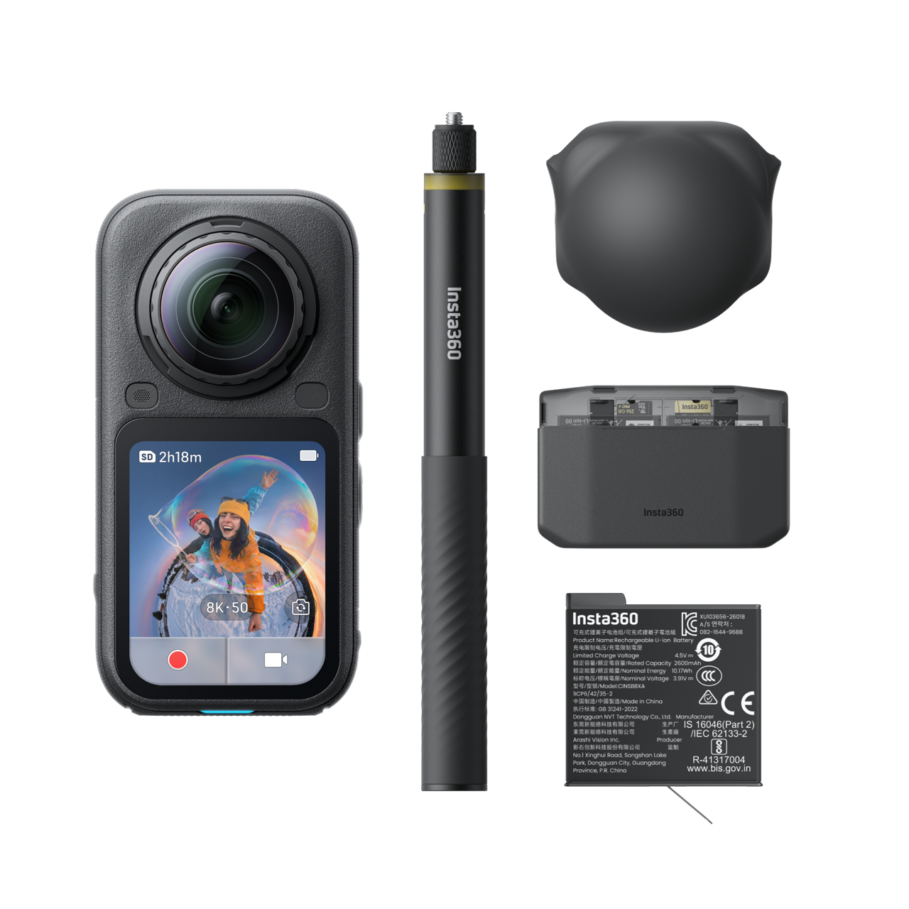 [NEW LAUNCH] Insta360 X6 8K 360 Camera with 1/1.1'' Sensors Action Camera - Inspiration in every direction