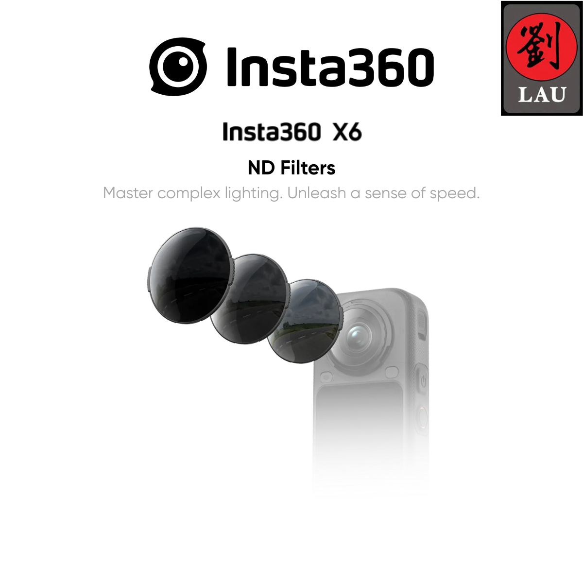 Insta360 X6 ND Filters (ND16/ND32/ND64)