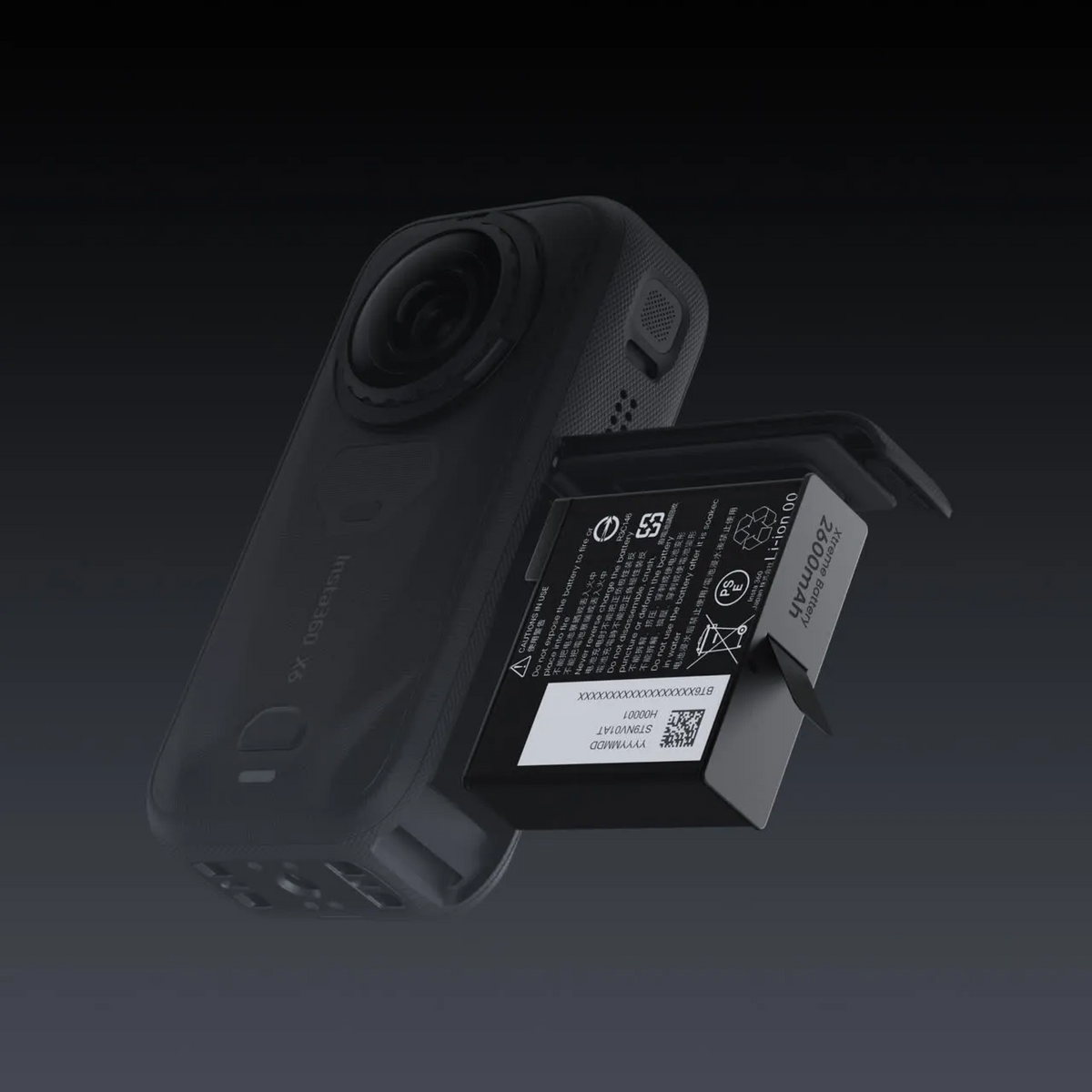 Insta360 X6 Power Accessories (Battery and Fast Charge Case)