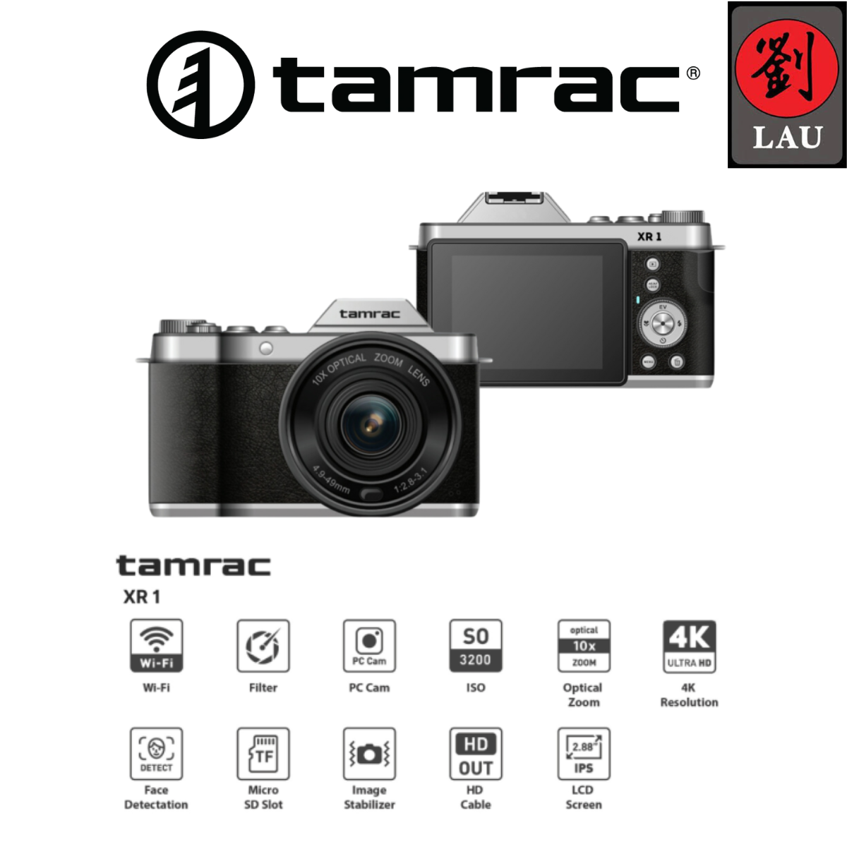 Tamrac XR1 Digital Camera 10x Optical Zoom