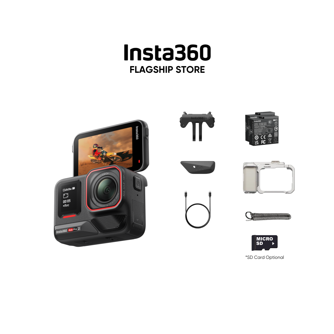 Insta360 New Ace Pro 2 8K AI-Powered Action Camera