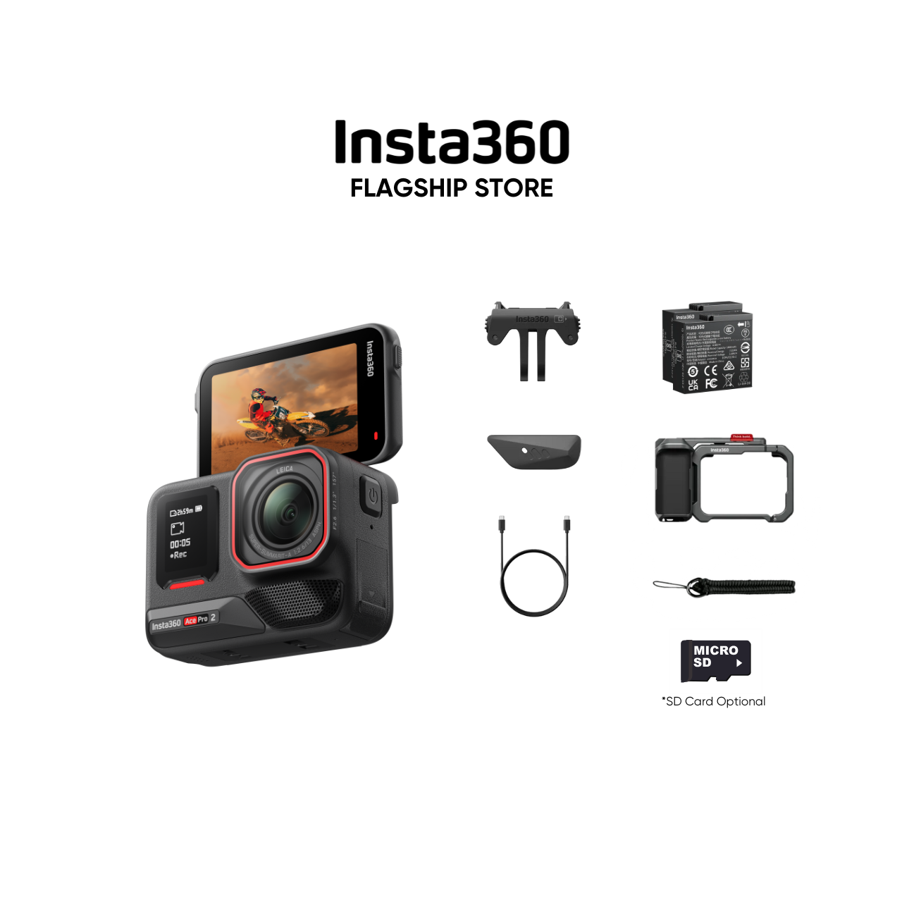 Insta360 New Ace Pro 2 8K AI-Powered Action Camera