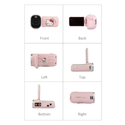 YASHICA x Hello Kitty DigiPocket Camcorder (Pink) [1-YEAR WARRANTY]