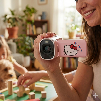 YASHICA x Hello Kitty DigiPocket Camcorder (Pink) [1-YEAR WARRANTY]