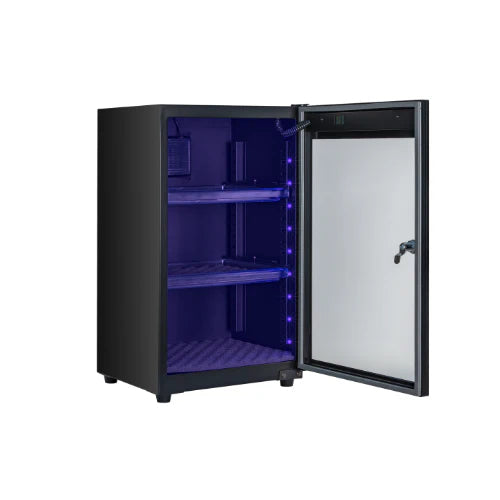 Samurai Digital Dry Cabinet UVA-068 (60L) with UVA Sterilization (Black/White) with 5 years warranty