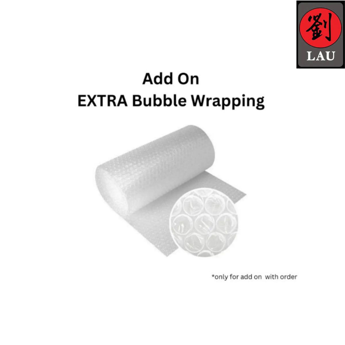 (Wrapping) Add On More Bubble Wrap Services for Extra Protection