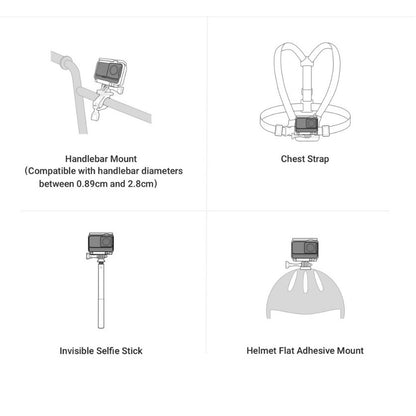 Insta360 Bike Bundle for X4 Air/GO Ultra/X5/Ace Pro 2/X4/GO 3S/Ace Pro/Ace/GO 3/X3