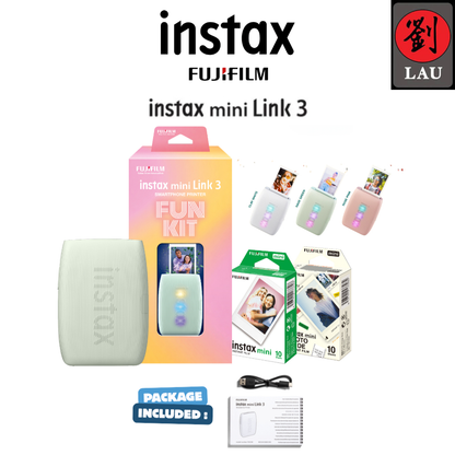 Fujifilm Instax Mini Link 3 / bring fun to life™ Smartphone Printer