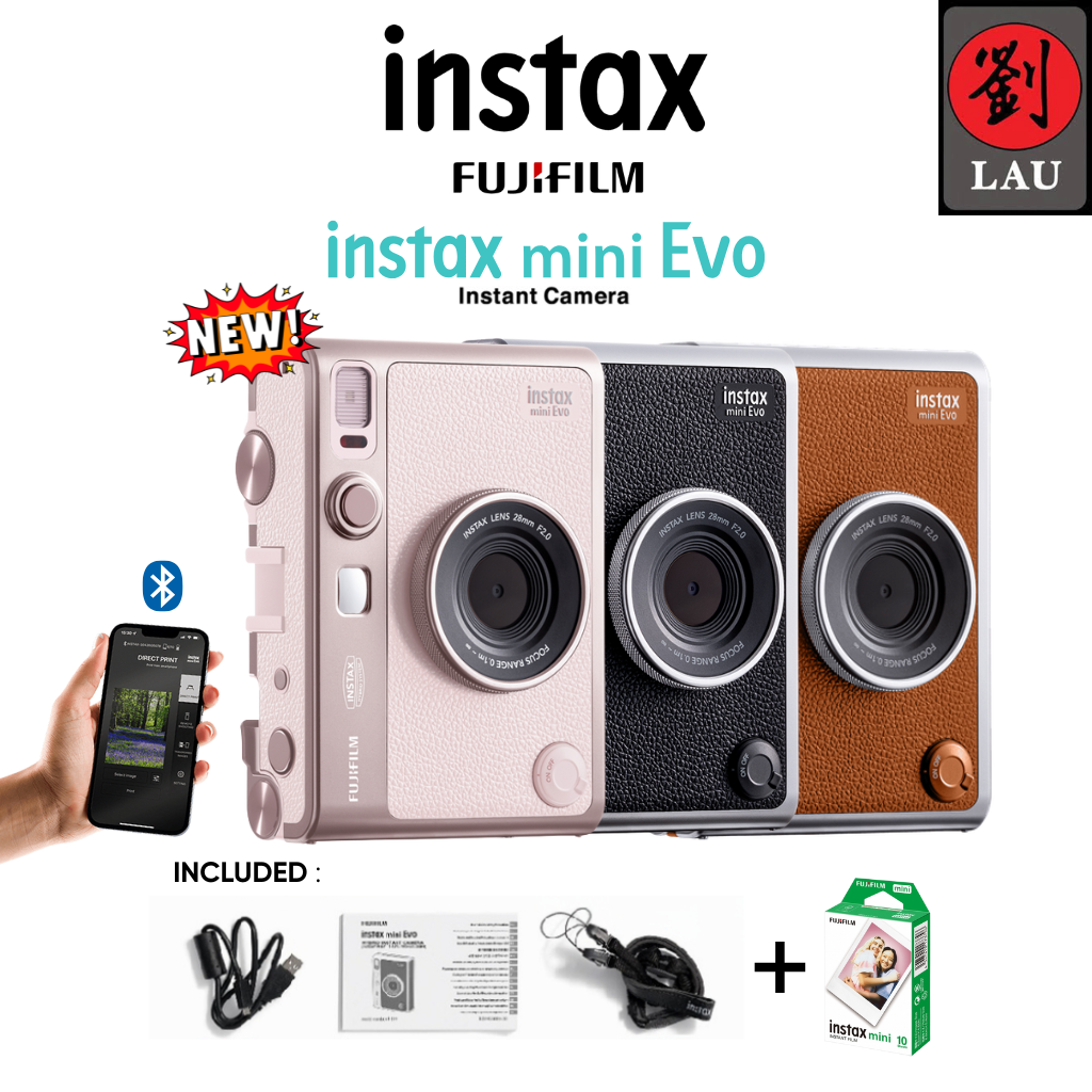 Fujifilm Instax Mini Evo Hybrid Instant Camera