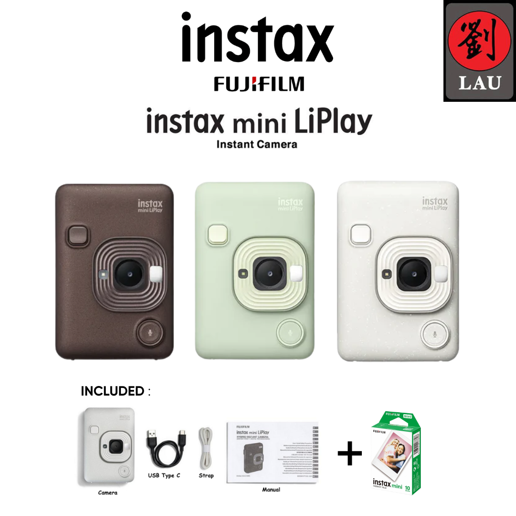 Fujifilm Instax Mini LiPlay Hybrid Instant Camera