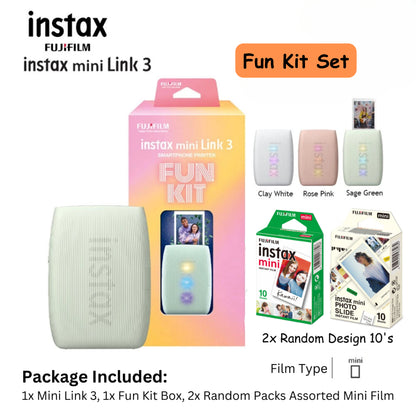 Fujifilm Instax Mini Link 3 / bring fun to life™ Smartphone Printer