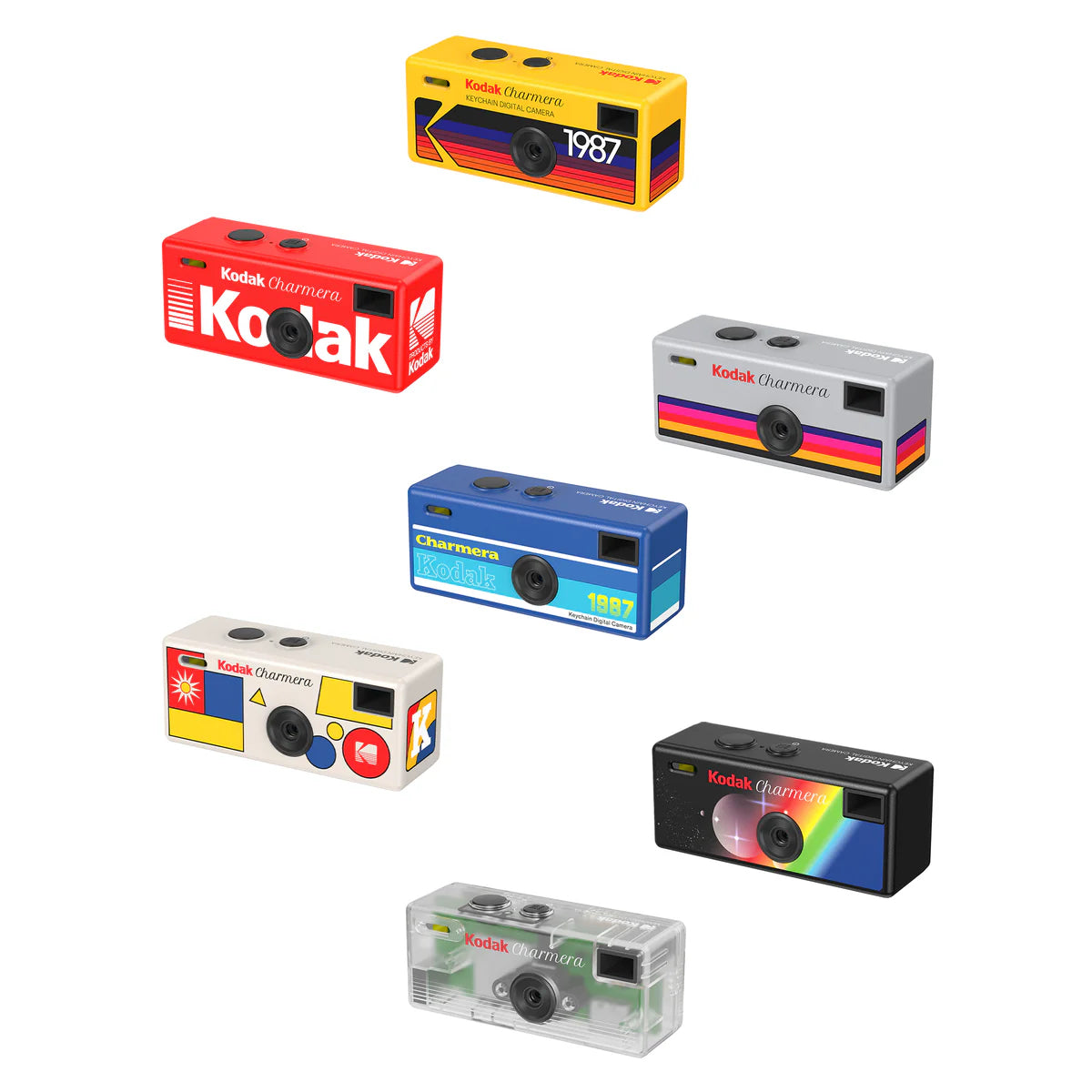 KODAK CHARMERA Keychain Digital Camera Blind Box Collection (Random Design)