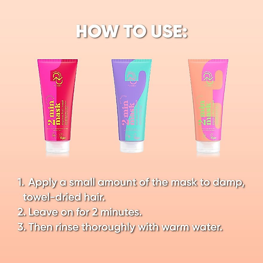 ONLYBIO Hair Cycling Hydration 2 Mins Express Hair Mask | Quick Nourishing Hair Mask for Smooth & Soft Hair