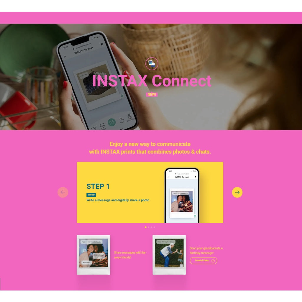 Fujifilm Instax Square Link Smartphone Printer