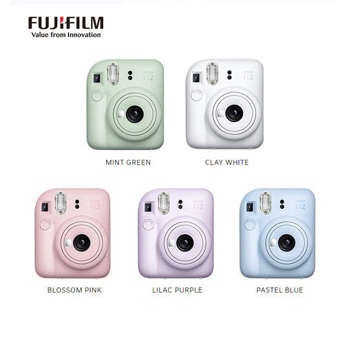 Fujifilm instax mini 12 Camera / Soft Bundle / Butterbear Kit / MelloBuddies Kit / Macaron Kit