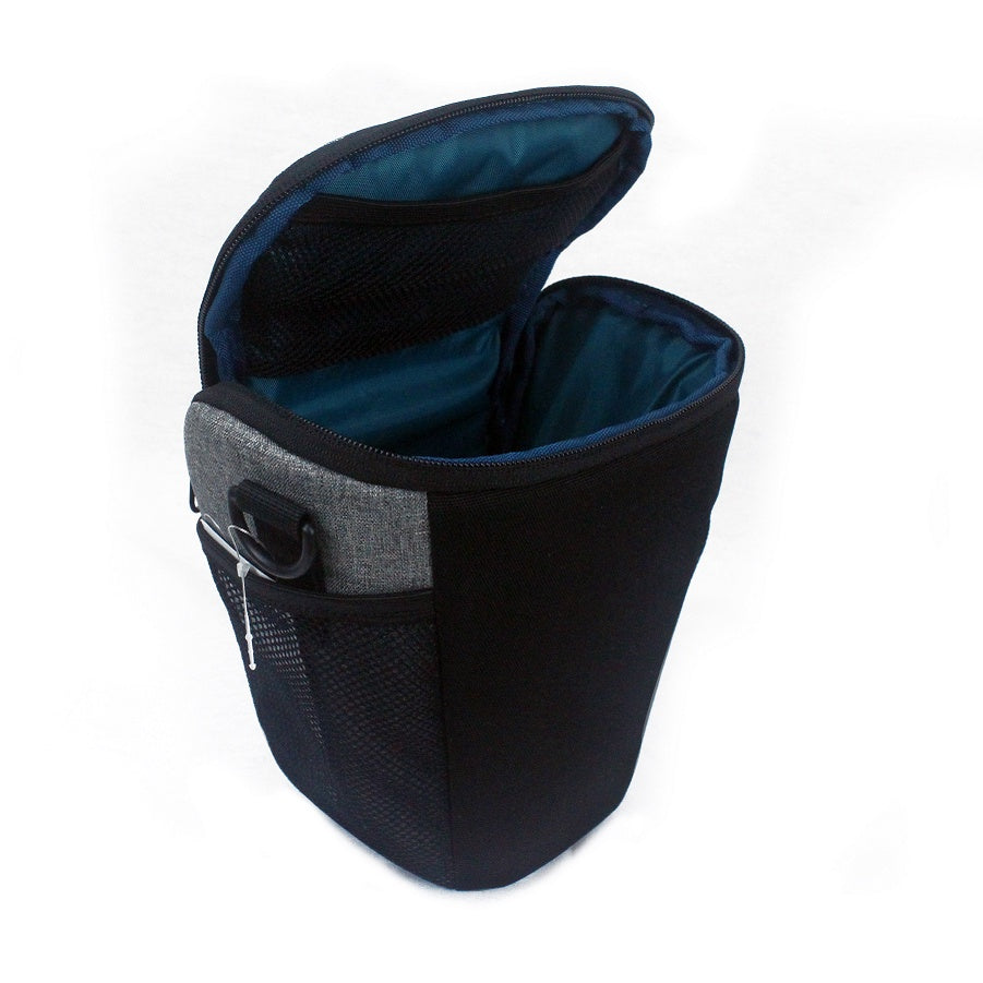Samurai Camera Bag Pouch S-Cam-01/02 Small - Black/Gray