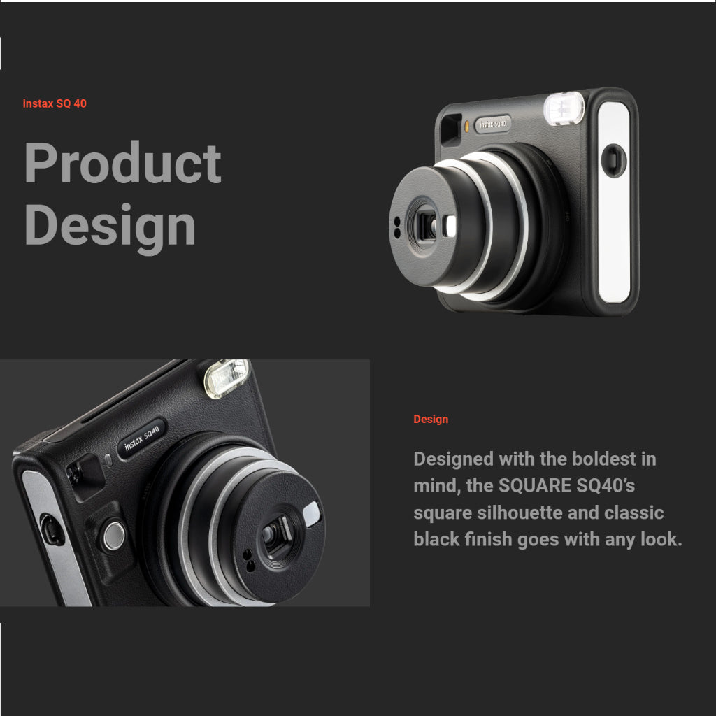Fujifilm Instax Camera Square SQ 40