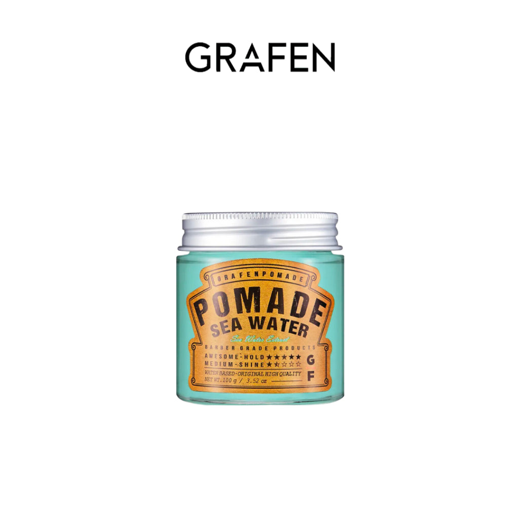 [READY STOCK] Grafen Sea Water Pomade / Neat Water Pomade 100g