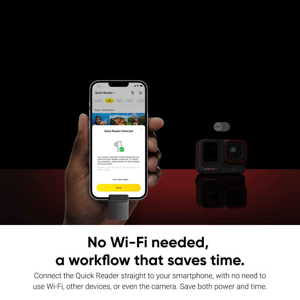 Insta360 New Ace Pro 2 / Ace Pro / Ace Quick Reader