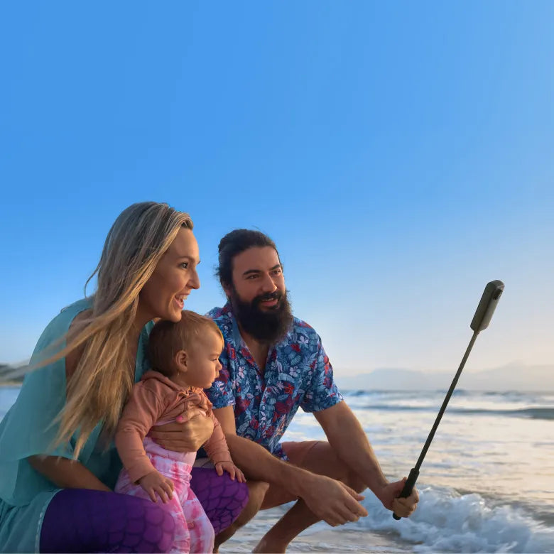 Insta360 Invisible Selfie Stick 85cm With Free Removable Selfie Stick Sleeve