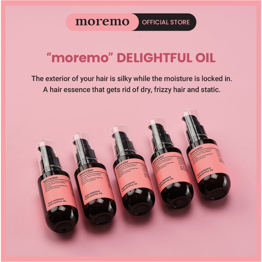 [READY STOCK] Moremo Hair Essence Delightful Oil 70ml