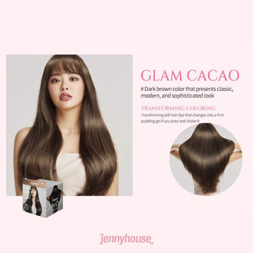 [SHORT EXPIRY]Jennyhouse Salon Code Hair Color *BOX DEFECT*