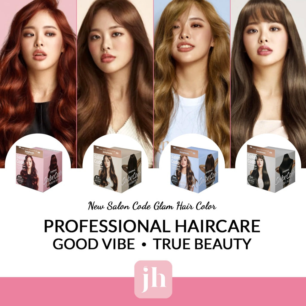 [SHORT EXPIRY]Jennyhouse Salon Code Hair Color *BOX DEFECT*