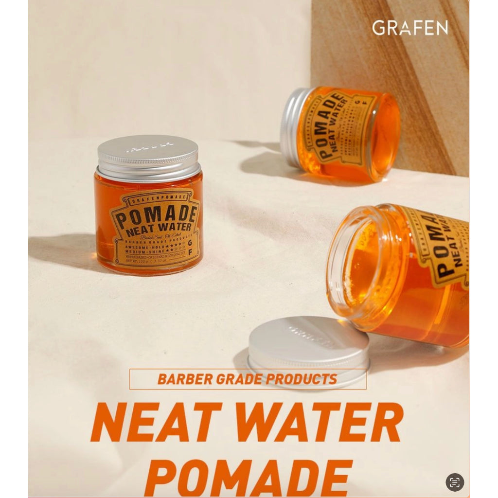 [READY STOCK] Grafen Sea Water Pomade / Neat Water Pomade 100g