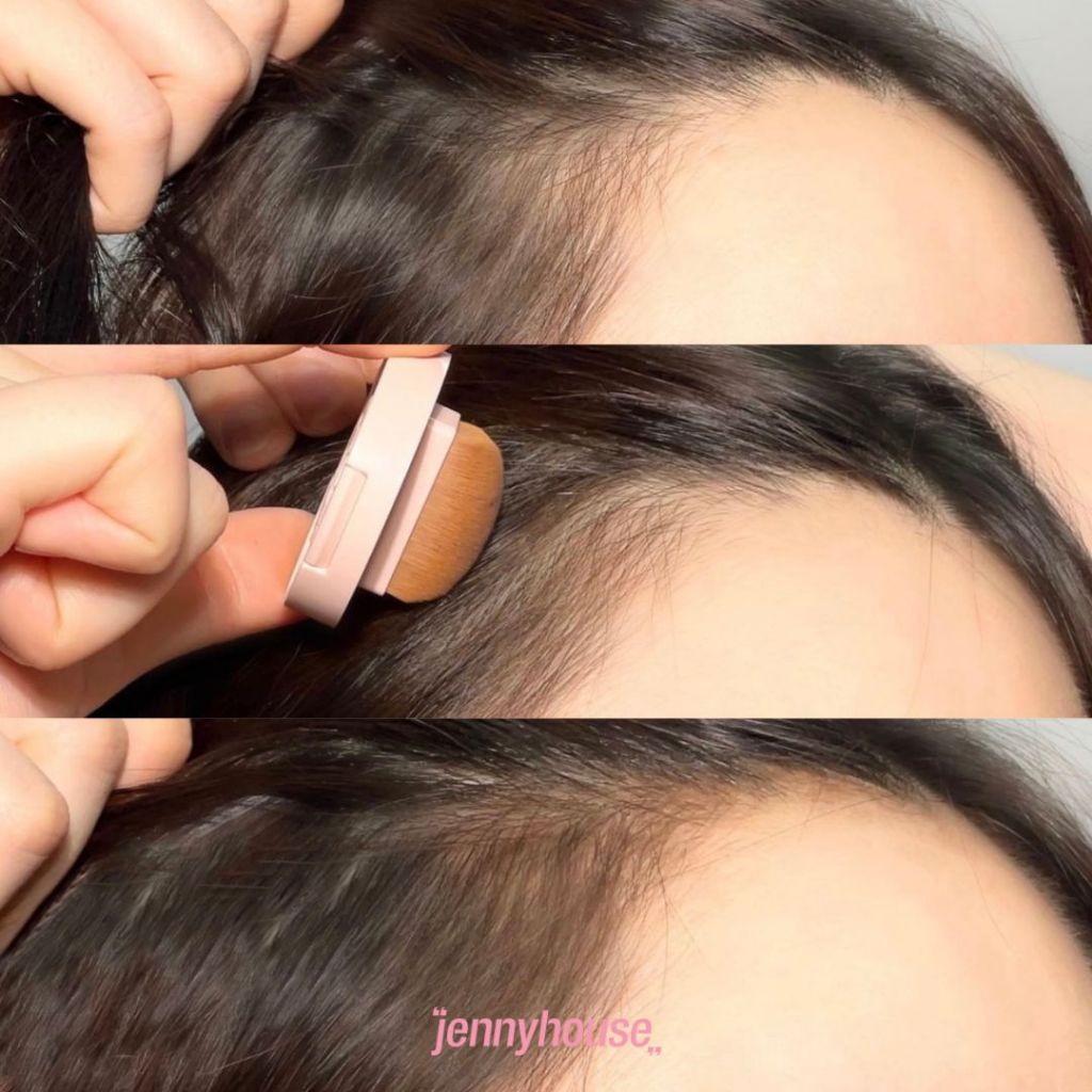 ###[SHORT EXPIRY]Jennyhouse Self-Up Hair Line Brush - Natural Brown/Dark Brown (4g)