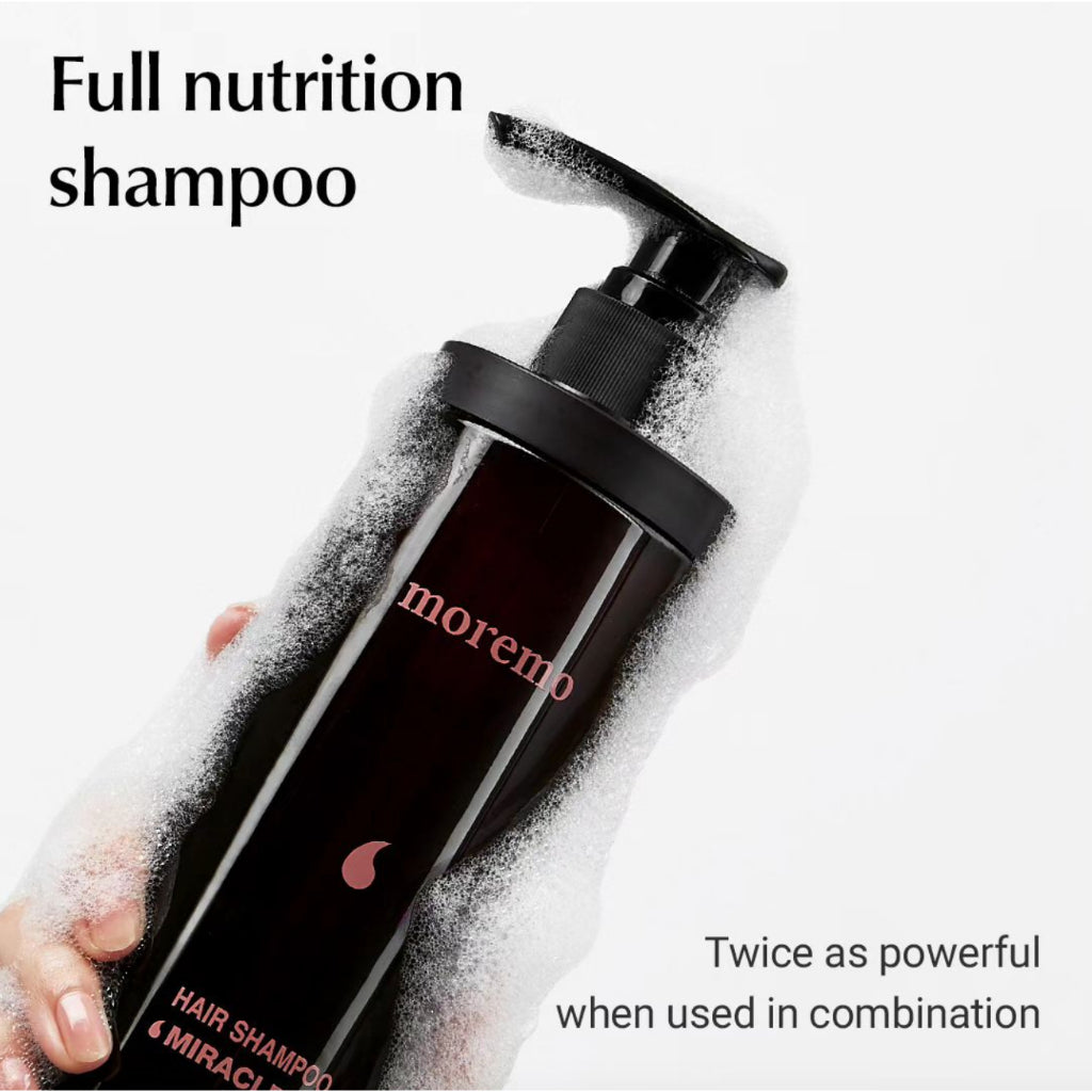 [READY STOCK] Moremo Hair Shampoo Miracle 2X 480ml