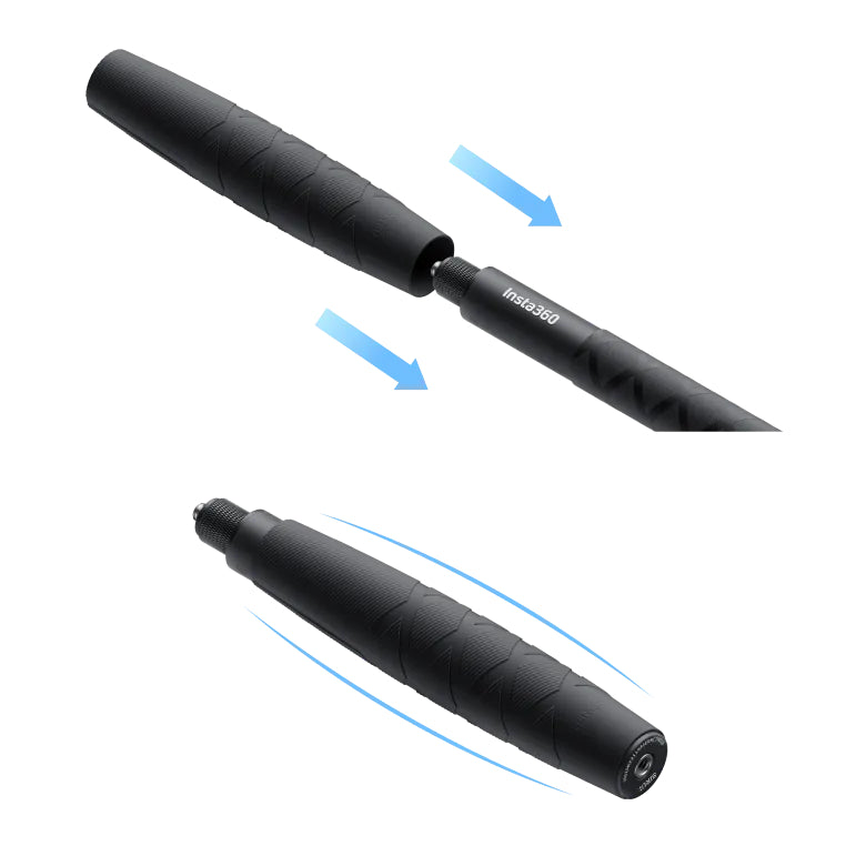 Insta360 Invisible Selfie Stick 85cm With Free Removable Selfie Stick Sleeve
