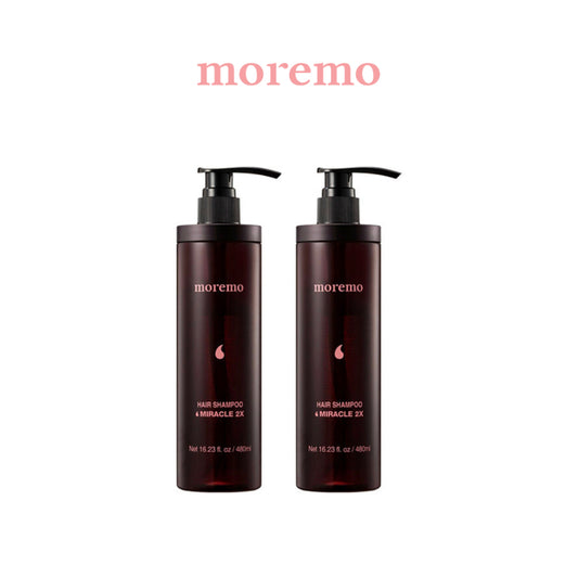 ###[CLEARANCE] Moremo Hair Shampoo Miracle 2X 480ml