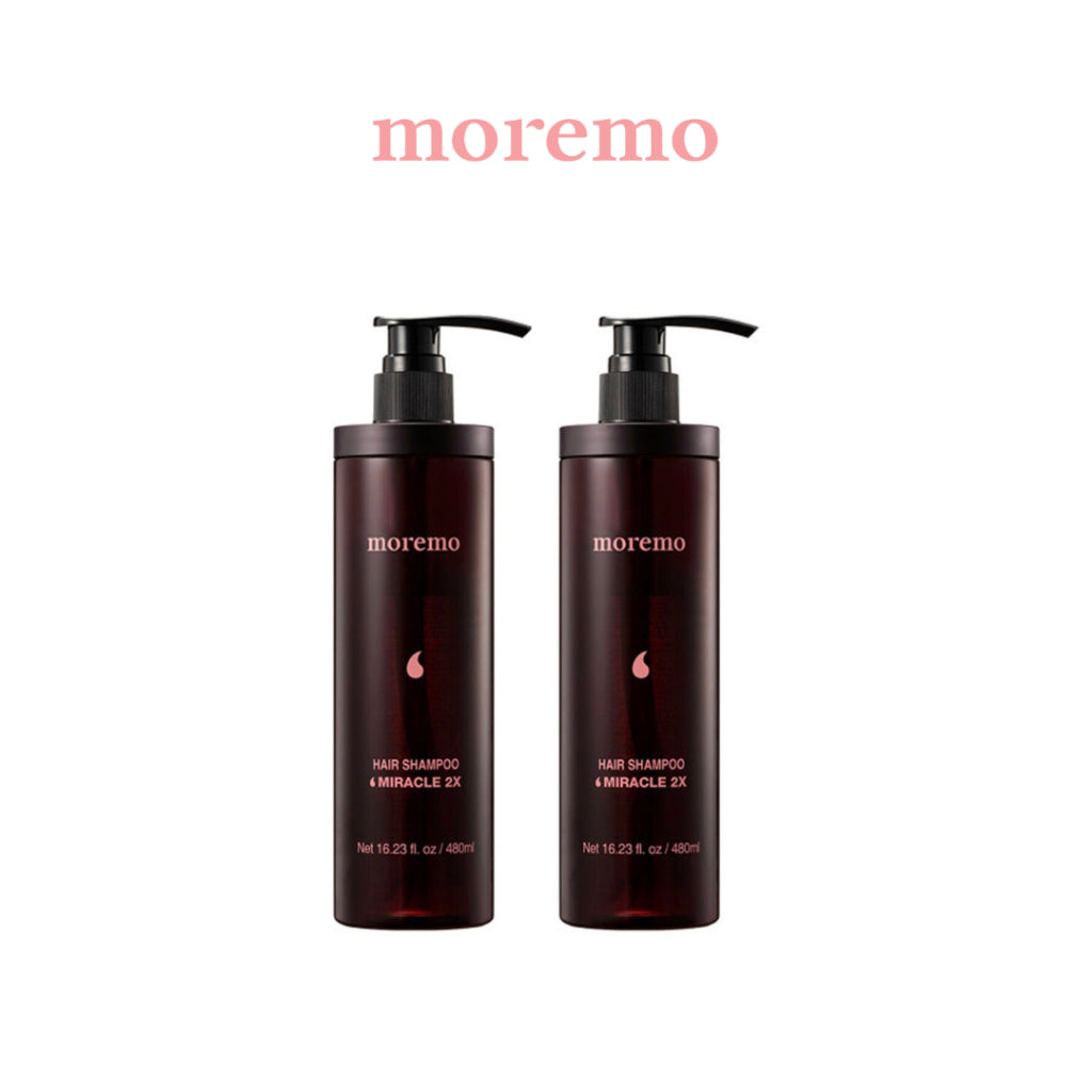 [READY STOCK] Moremo Hair Shampoo Miracle 2X 480ml